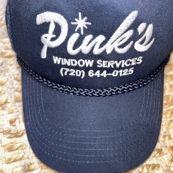 Port Authority Blue and White Snapback Hat with Classic Trim - Picture 2 of 7